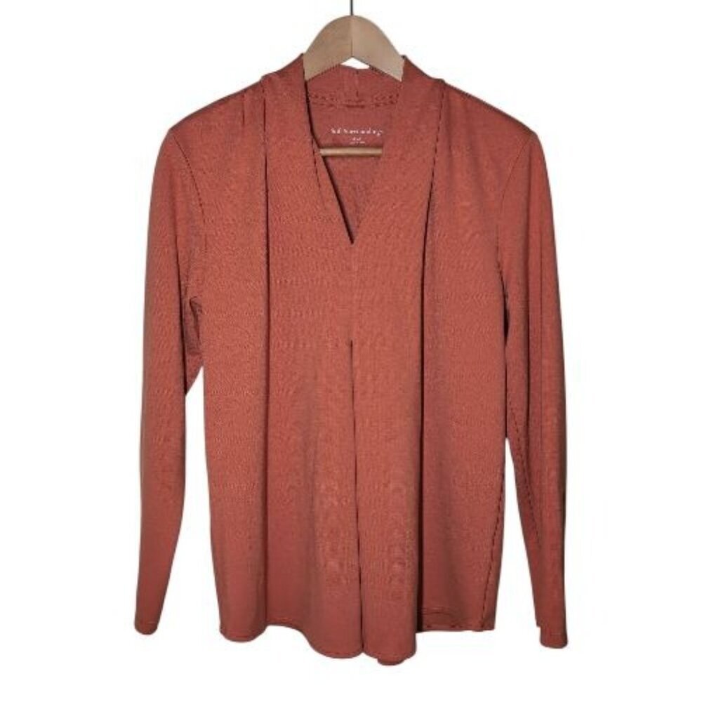 Soft Surroundings Top Long Sleeve Modal‎ Womens Small